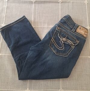 Silver Jeans Co. Suki Surplus Capri Women’s W30